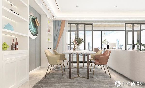 玄关|175㎡新家装成“轻奢美式”，整体敞亮大气又温馨，这才是理想居所