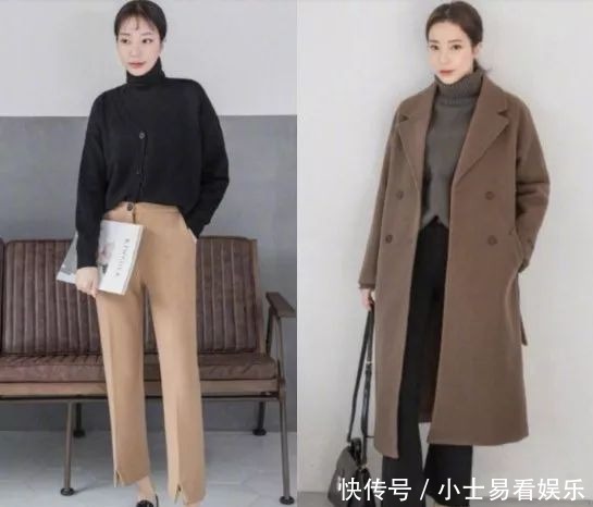 穿搭丨34套极简干练的冬日搭配