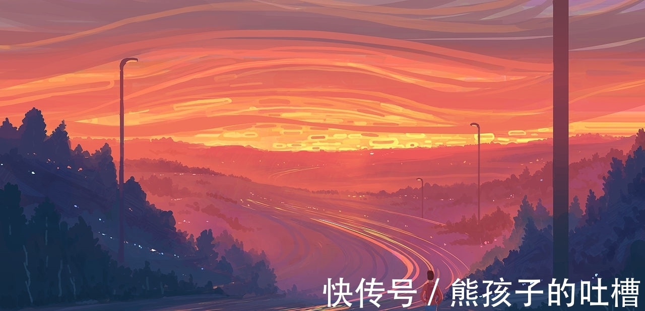 分割处@来自俄罗斯的插画,似乎具有一种疏离的辽阔与苍凉