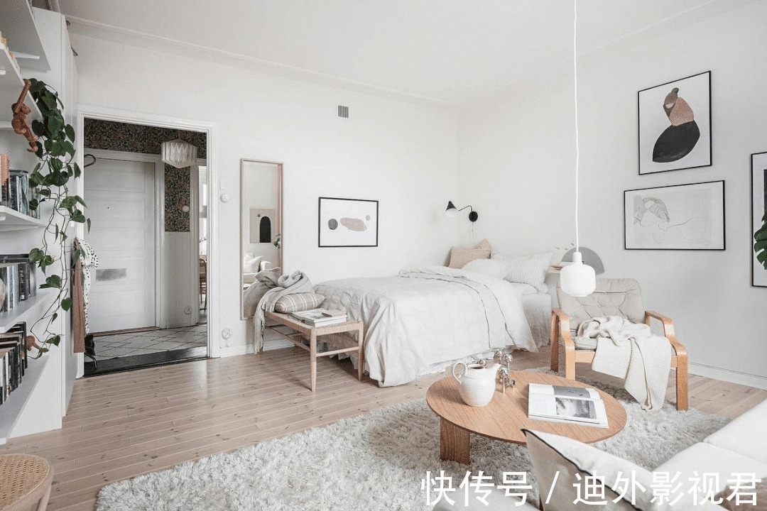 北欧家|她家40㎡老房翻新,不砸墙,不改格局,轻松逆袭高颜值北欧家!