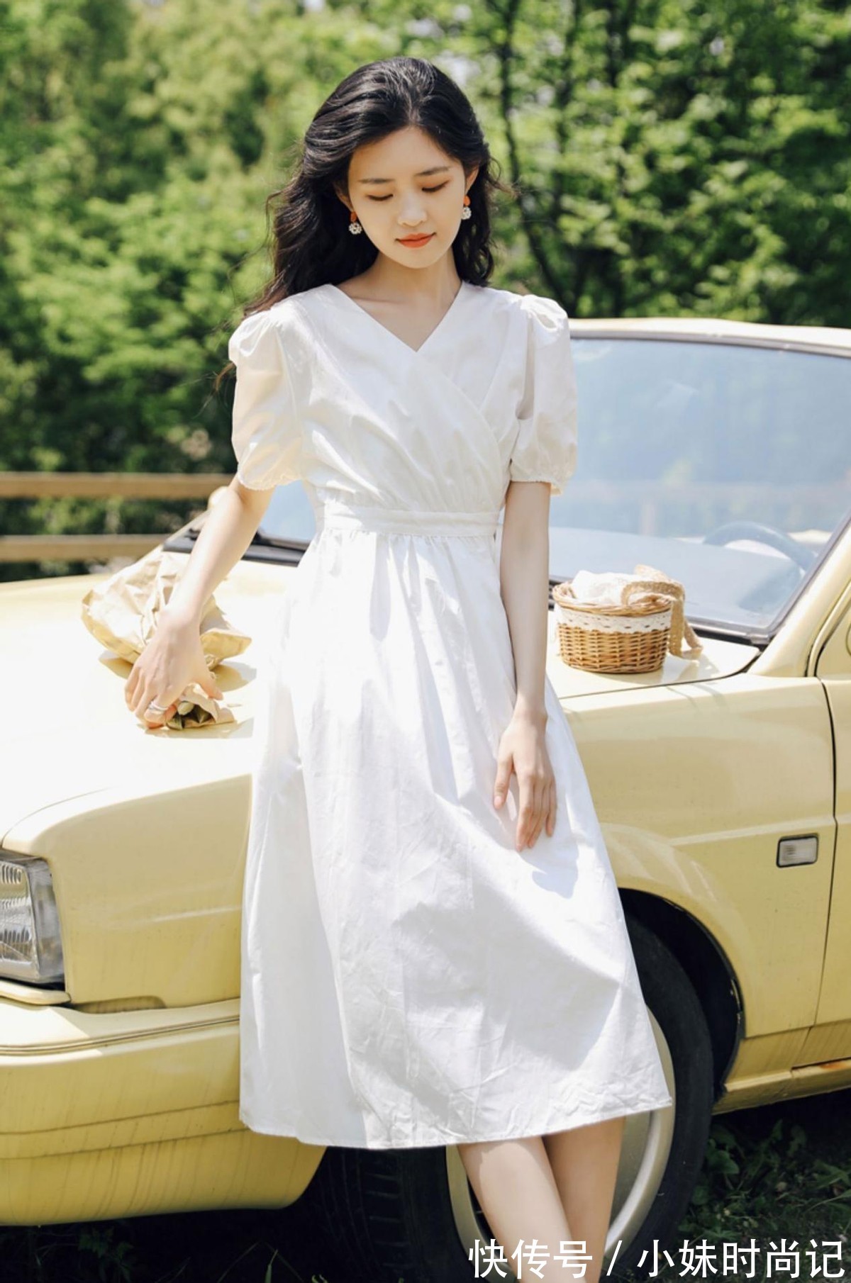 碎花裙|小清新连衣裙,今夏人气单品的实力担当,打造纯洁甜美造型