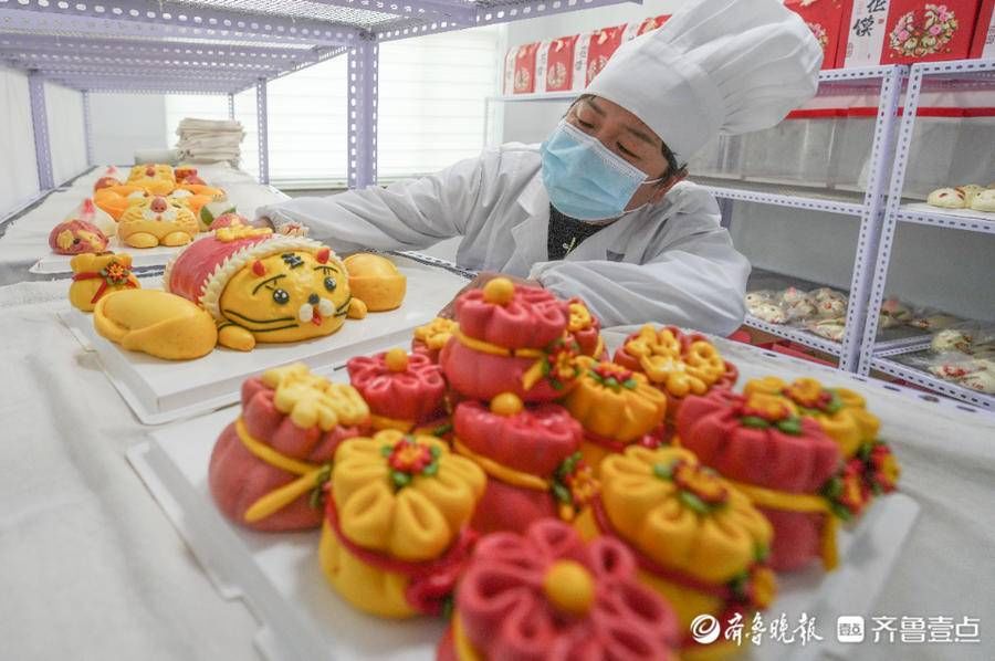 李艳|邹平：蒸花馍迎新春，粗粮豆包馍成了香饽饽