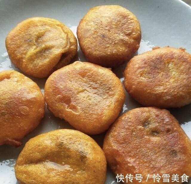 擀面杖|不放面粉，不放水的油糕，简单一搅，外脆里软，香味浓郁，太好吃