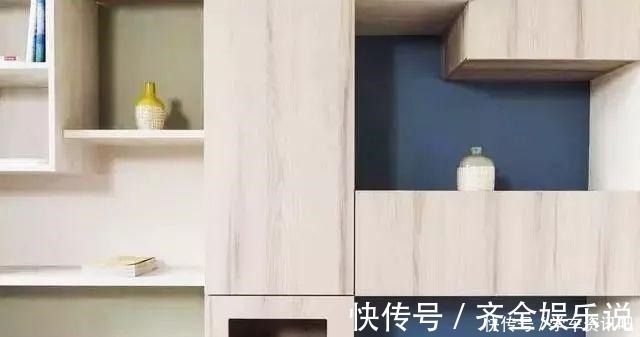 玄关|116平三居室,客厅装饰创意满满,电视背墙做法难得一见!