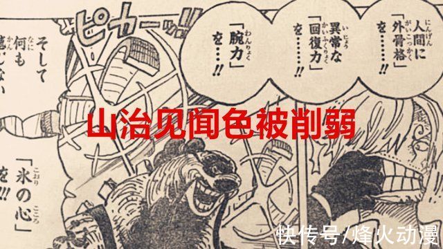 削弱|海贼王1029话:山治见闻色惨遭被削弱，基德和罗的定位高于索山