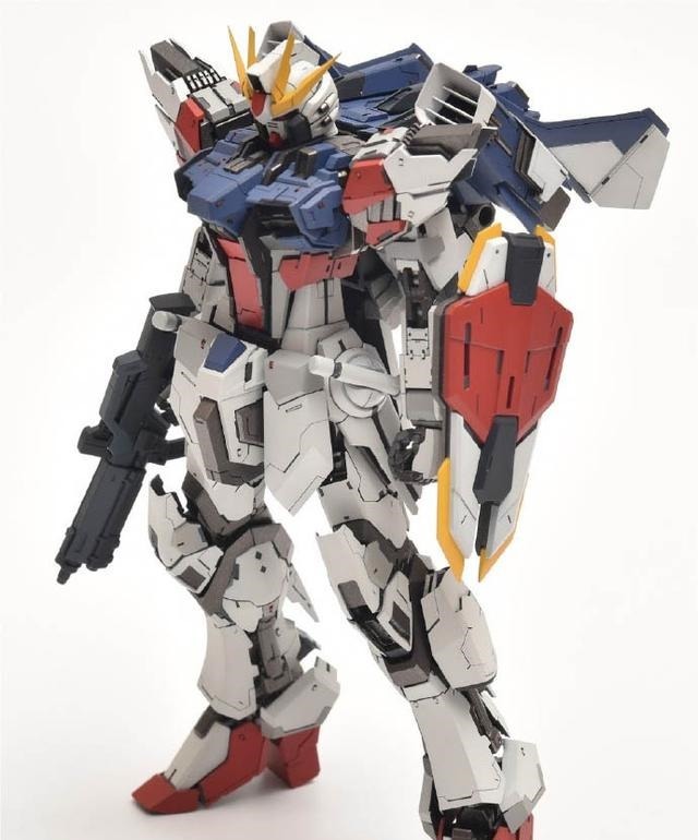 pl增加细节改造,高跟鞋创制强袭高达模型!