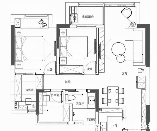 高级感|89㎡老房改造简约风格三居室,这样颜值爆棚的家,你爱了吗!