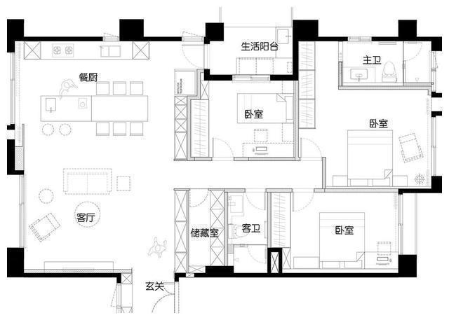 收纳|这是我见过最素雅通透的家,140㎡,这样做减法,看一眼就心动!