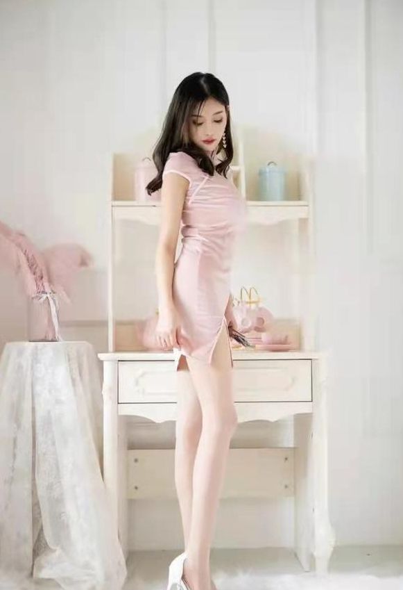 搭配|简约的旗袍搭配,不老气不装嫩,简约大方非常好看