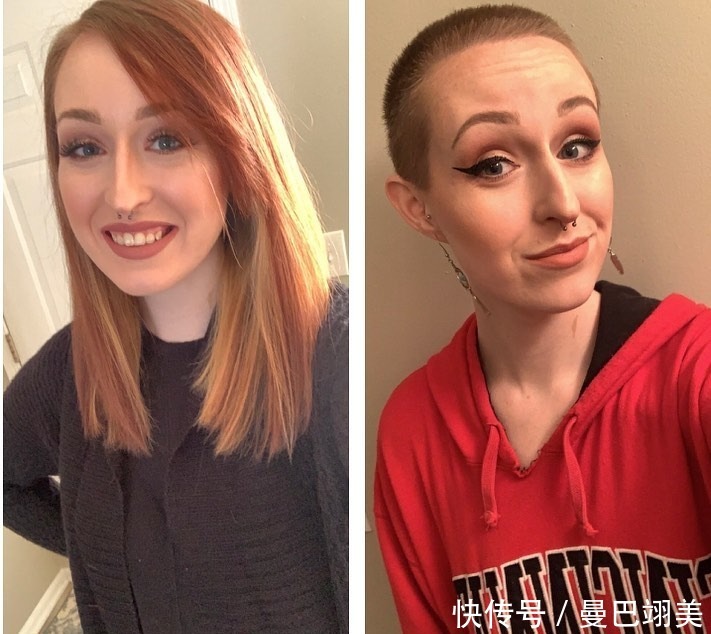 长发|18位美女换发型真大胆,直接剪成小寸头,变化真不小