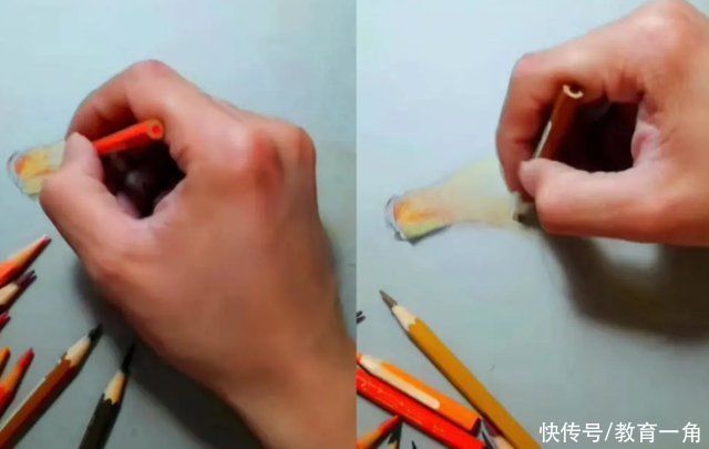 美术@初中生“画鸡腿”,原本以为是画着玩玩,最后却令同桌直流口水