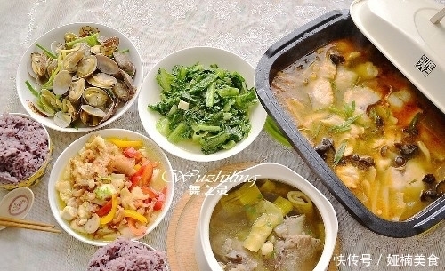 重样|晒一晒三口之家不重样的午餐,花钱少营养够,365天吃不腻