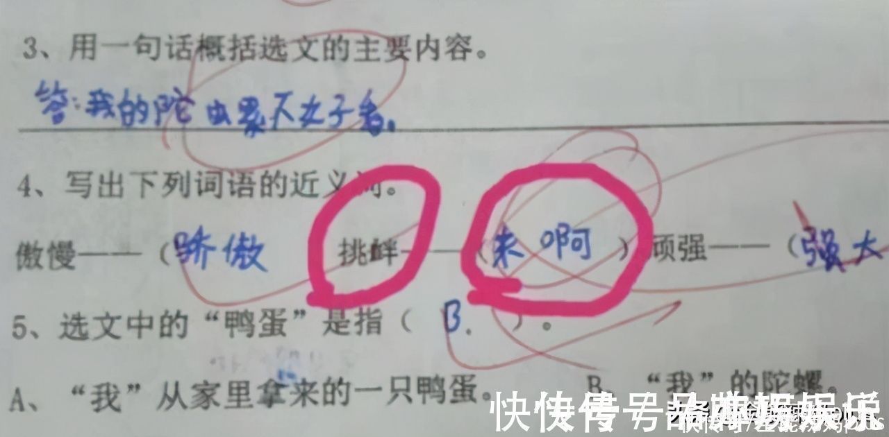 孩子们|“妈妈3天没揍我了!”小学生0分作文火了,网友:天生段子手