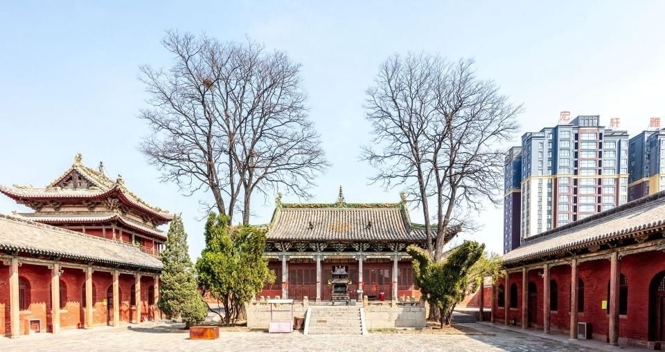 鼓楼|崇安寺：古泽州规模最大楼阁式建筑，楼下有后赵开国皇帝石勒陵墓