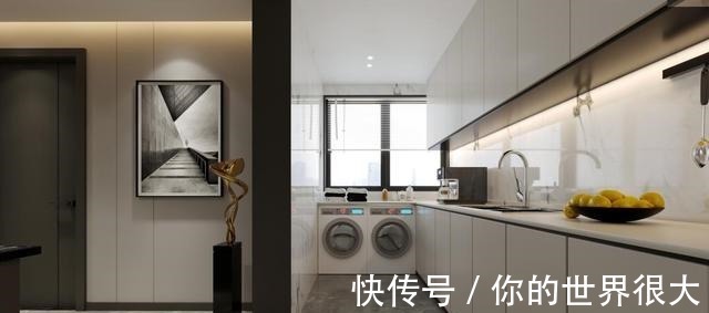 卧室|180㎡现代轻奢风,中西合璧的餐厨,颜值高还实用!