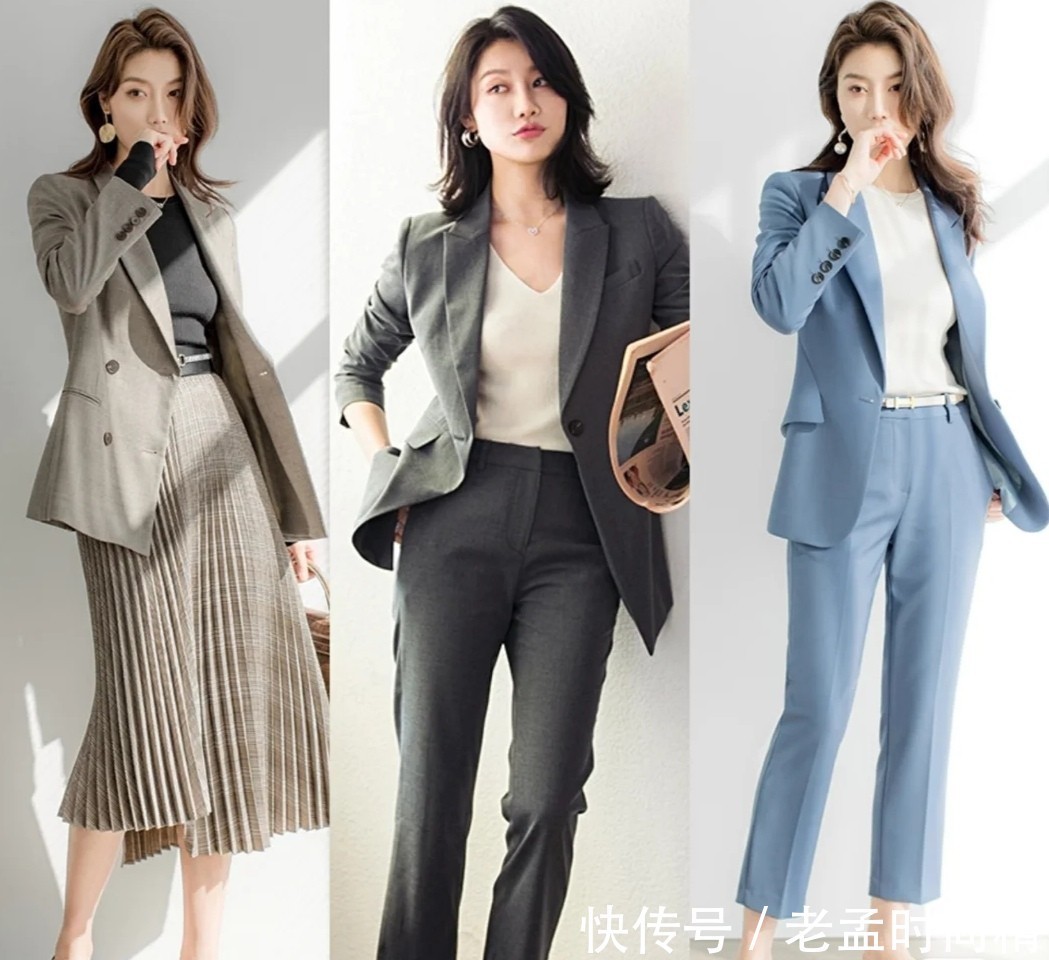 西装|聪明女人穿西装时,记住这3个穿衣原则!