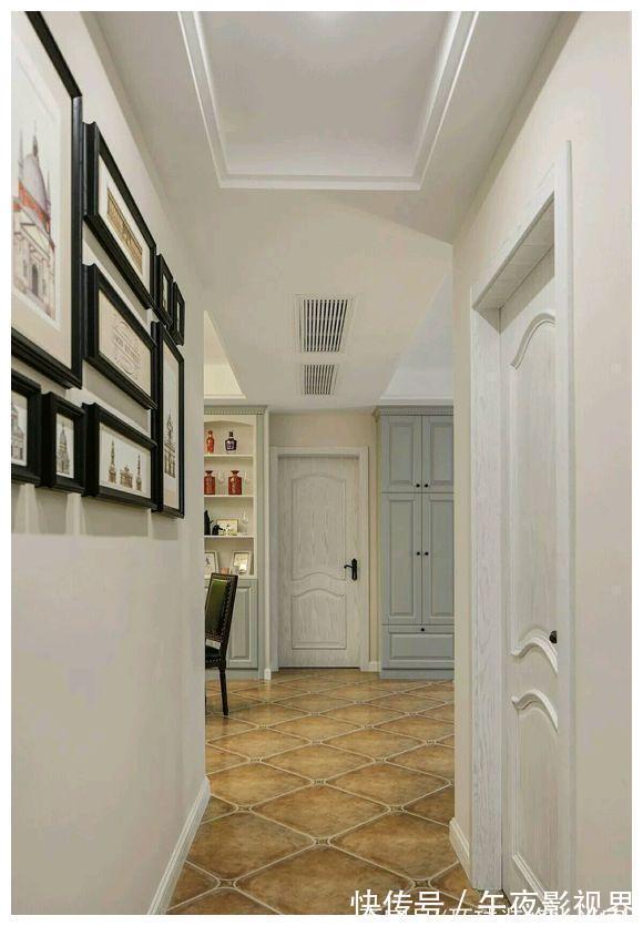 客厅|135平美式风格装修4个月，共花了23万，晒晒新房装修