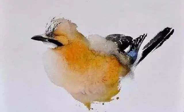 些许|老外创作的国画意境优美,不会中文落款是硬伤,留下了些许遗憾