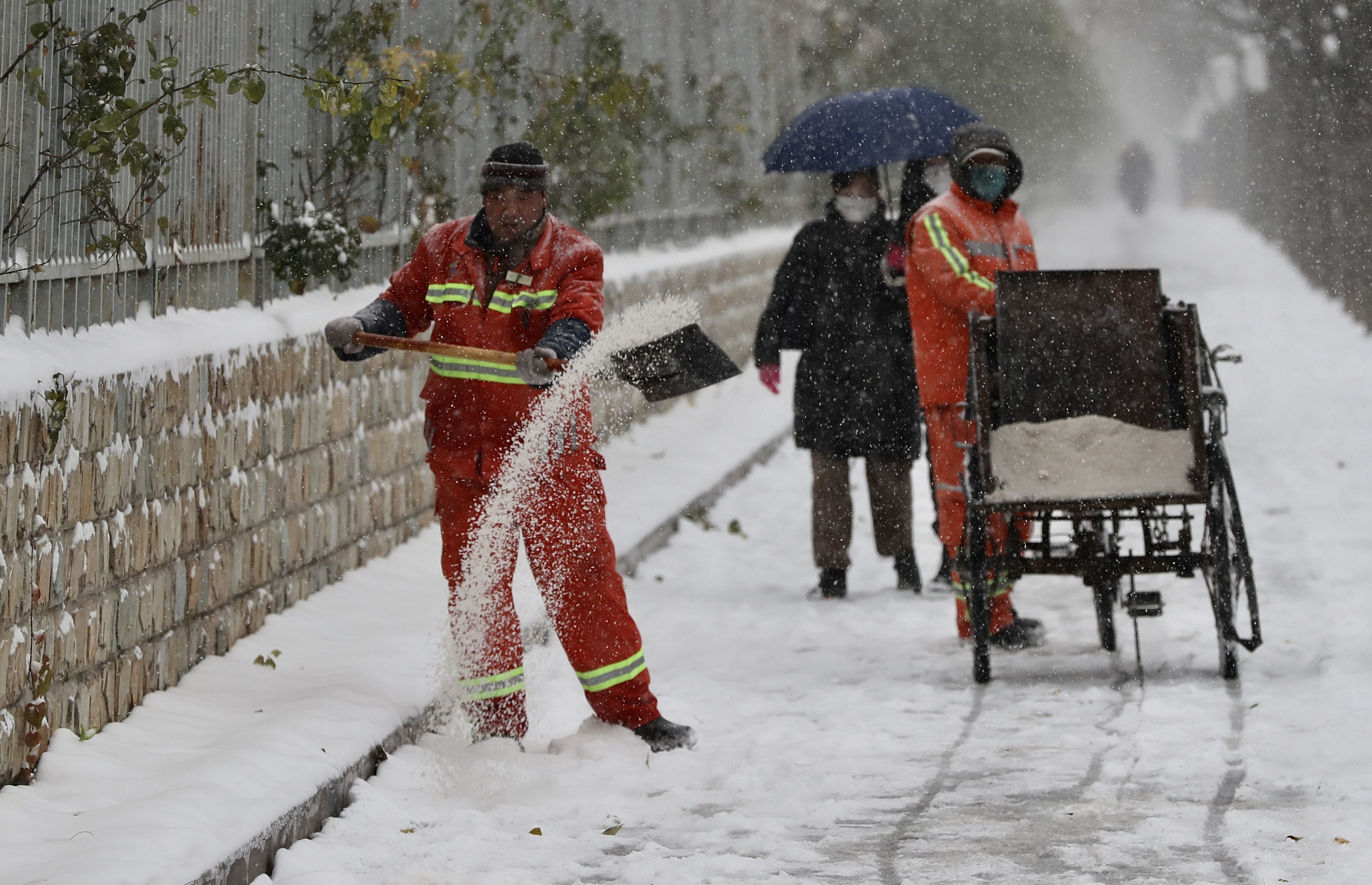 北京市|多路直击北京降雪