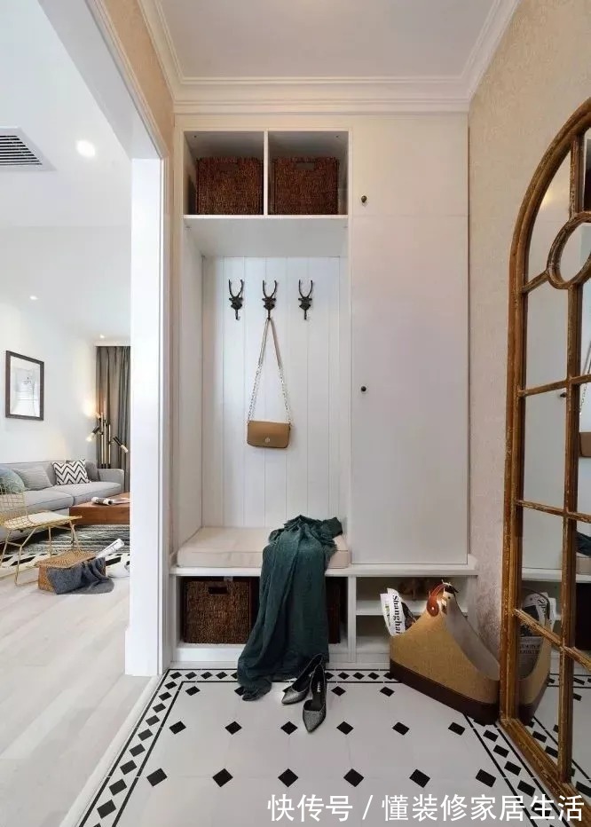 玄关柜|玄关只放鞋柜?落伍了!2022年流行这样设计