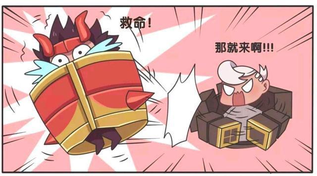 夫妻|王者荣耀漫画:钟无艳和廉颇玩摔跤、他们两个是不是很有夫妻相?