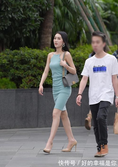 裙子 个高的女生就是有优势,时尚裙子不简单,升级颜值更显完美