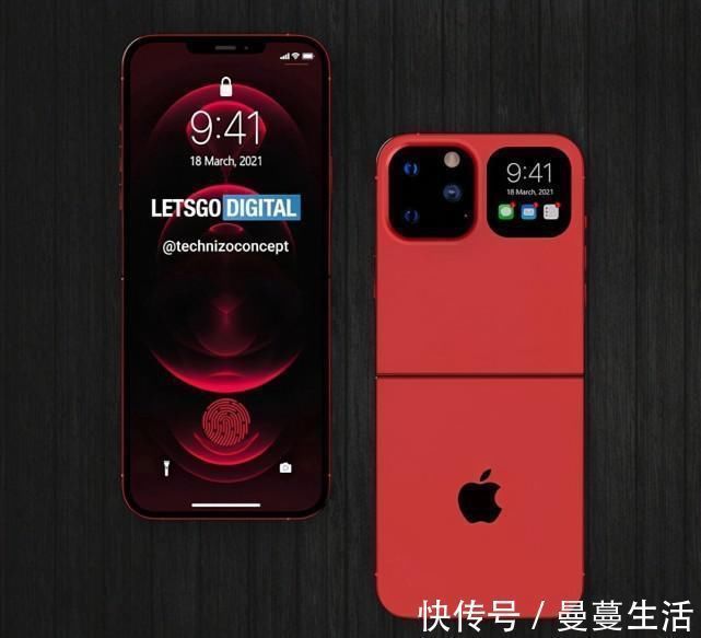 三星|这就是苹果折叠屏手机?上下折叠设计,颜值非常惊人