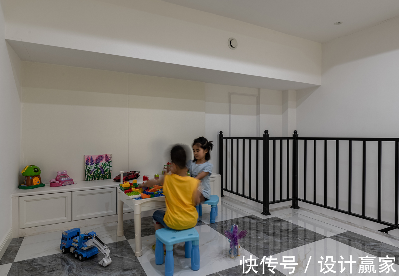 自由地带|200㎡法式叠拼,庄重浪漫有格调,叫人爱得不行