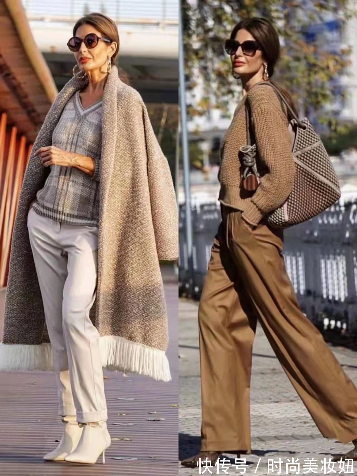 高跟鞋|这才是“无龄感”穿搭,从30岁到60岁都可以,简洁又高级