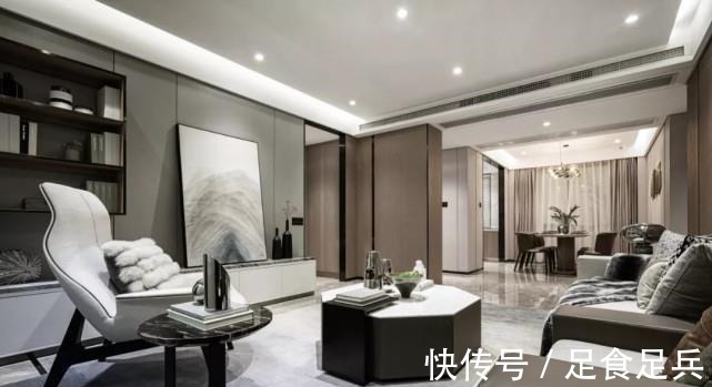 书房|轻奢风149㎡四居室，喜欢美式风的不容错过，太惊艳了