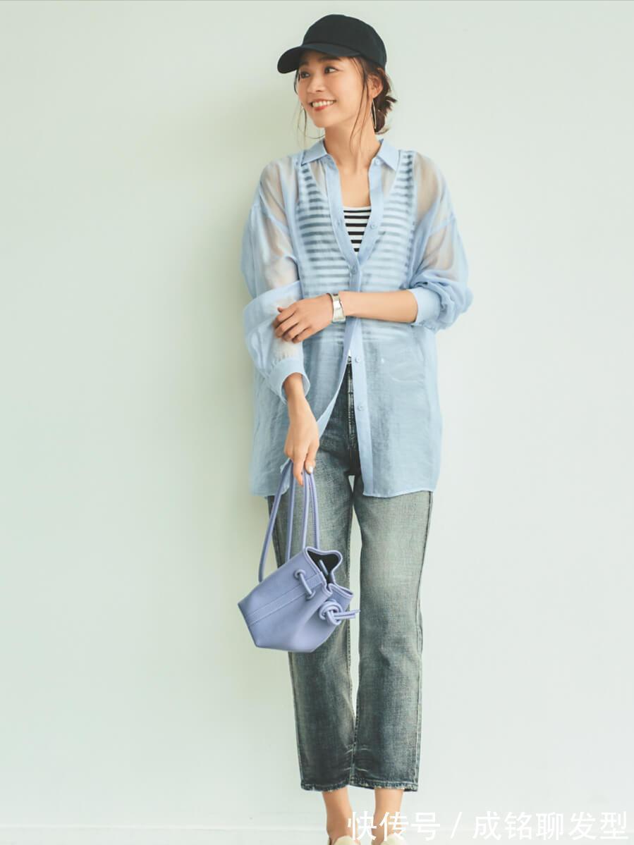 衬衫|今夏“透视衬衫”火了！轻盈舒服防晒又百搭，精致优雅吸睛又撩人