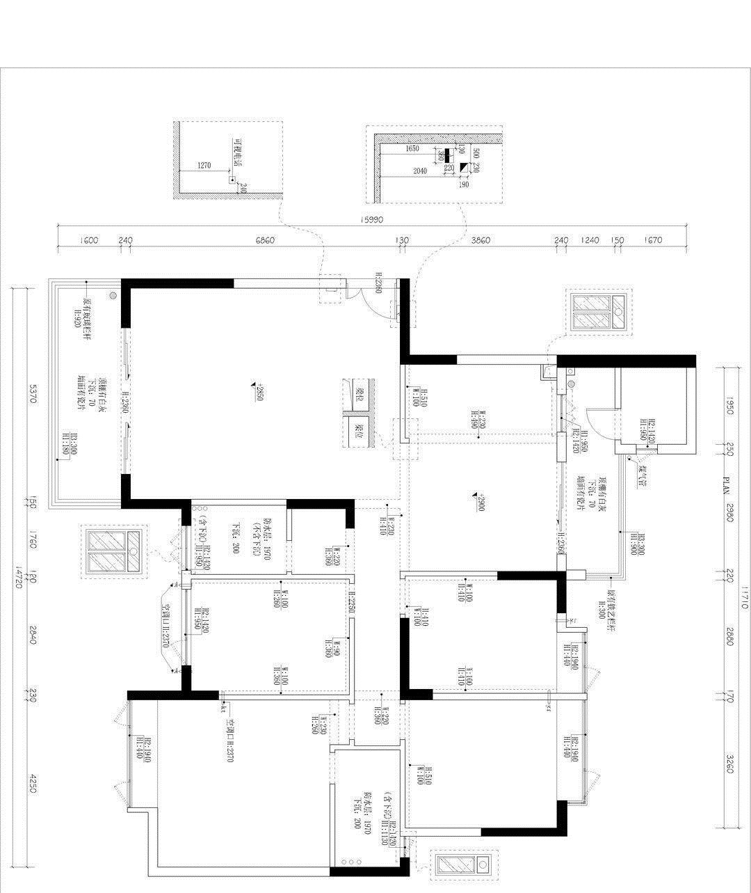 雅致|190平方米的大平层,用流畅的动线,窥见别样的雅致
