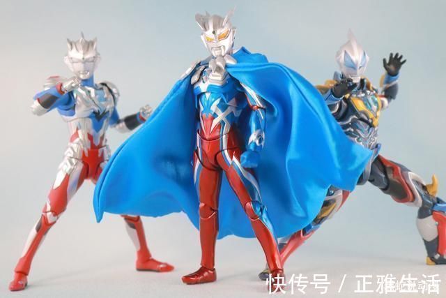 SHF|捷德奥特曼银河初升形态SHF手办测评 昙花一现 捆绑泽塔枪弓配件