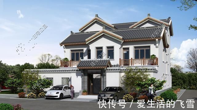 农村|农村盖小院,我只服这5套中式别墅,最低20万你盖不