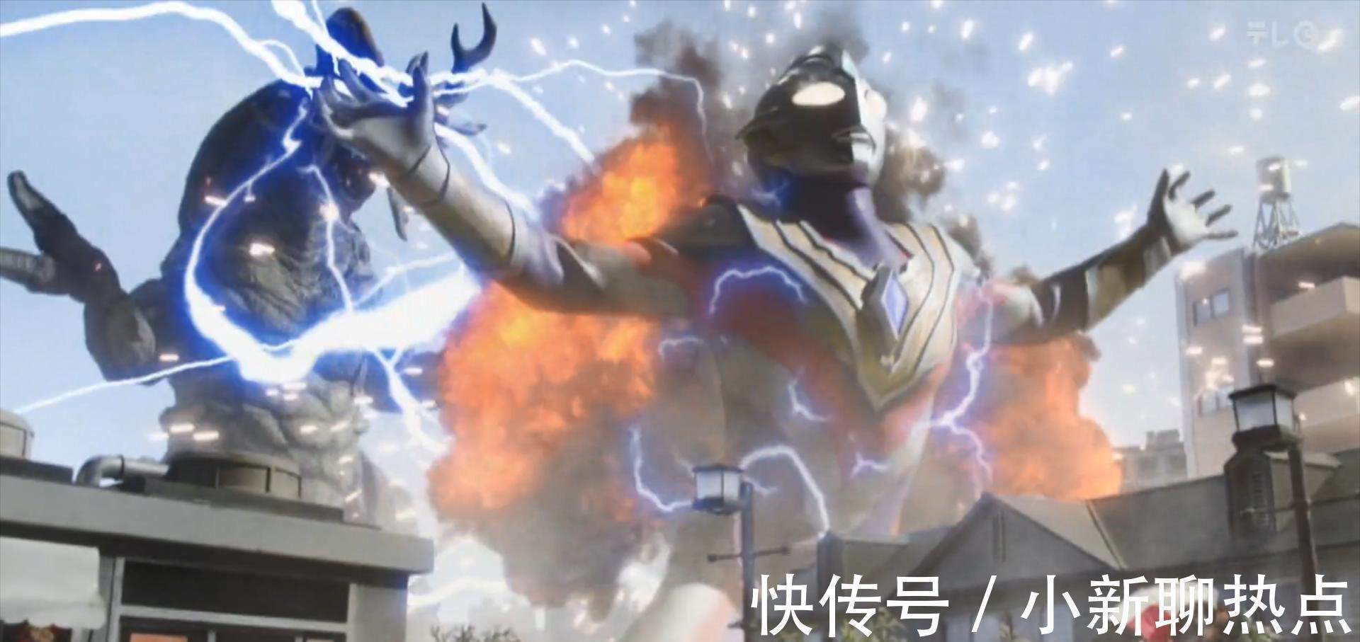 黑暗巨人|特利迦奥特曼剑悟送花给圣彰人,为他挡下攻击,结名沦为配角