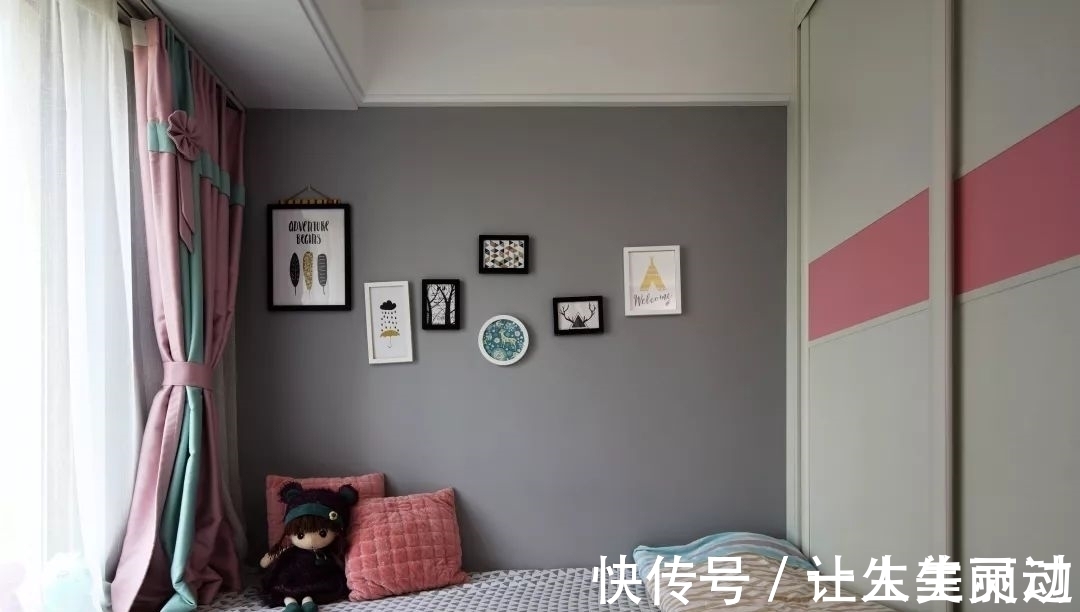 现代|68㎡现代北欧,深色系的简约空间,热情与温情的交织