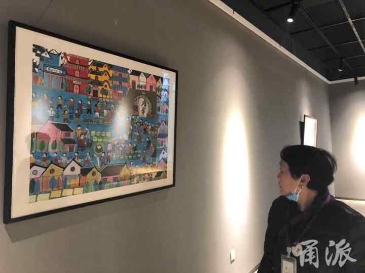 酷爱农民画的镇海老人去世了 家乡特地为他举办纪念展