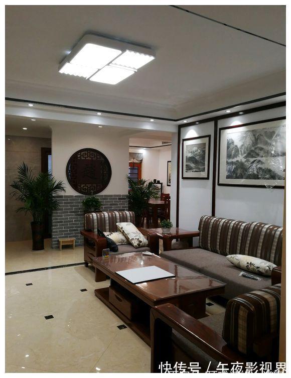 装修|135平新中式风格,39万耗时5个月装修完工了,最后附上装修清单