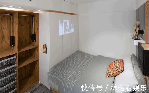 客厅|相恋10年结婚只住在40平小家，爆改成榻榻米组合设计，省钱还实用