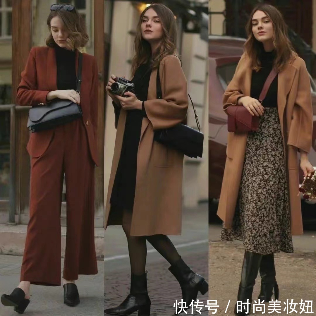 主体色|这才是万能的法式穿搭示范,简单实用又优雅,适合40岁女人借鉴