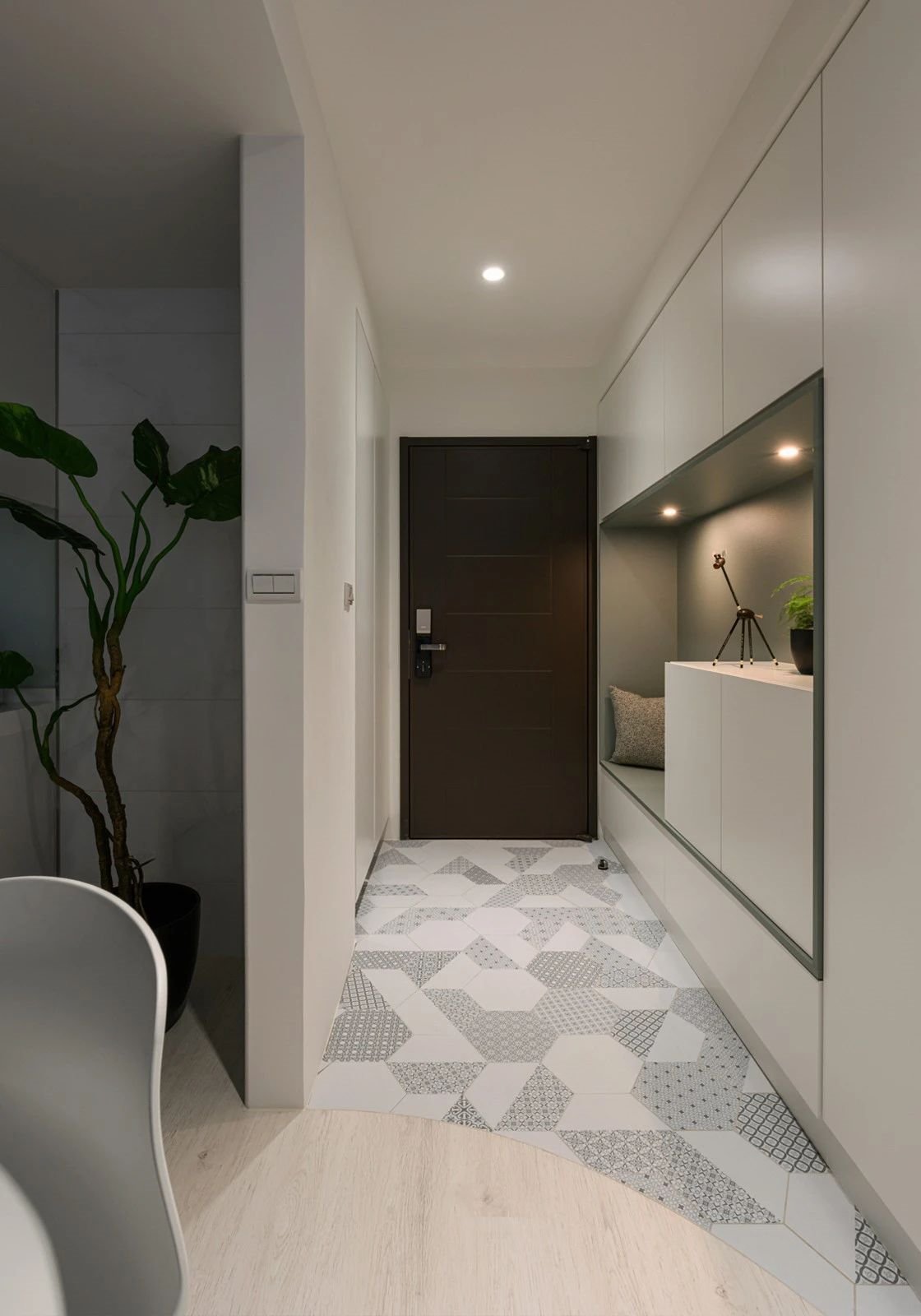 家装|80款入户鞋柜设计方案，人家这样装，太亮眼了