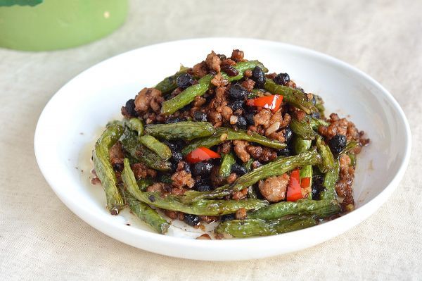 豆豉|干煸四季豆