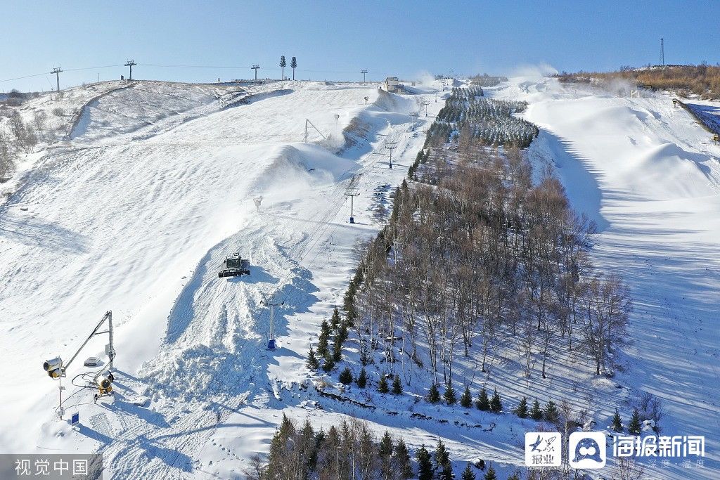 云顶滑雪公园|河北张家口：云顶滑雪公园进入冬奥冲刺期