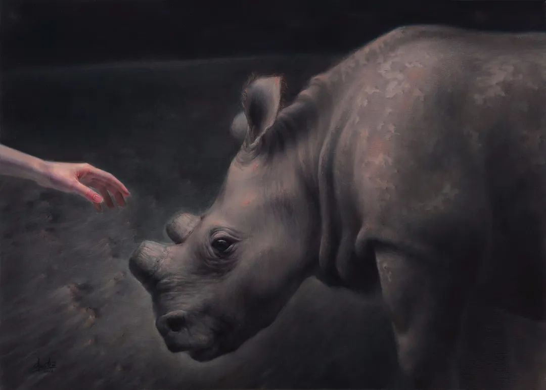 杨超@杨超:人体油画唯美而清雅脱俗,画出了东方女子的纯净与圣洁