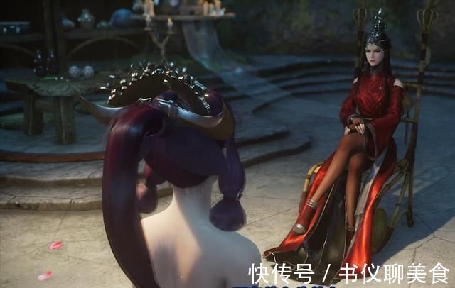 小妖女|不良人：三美女泡“沐浴”，姿势各不一样，果然都是惹不起的人