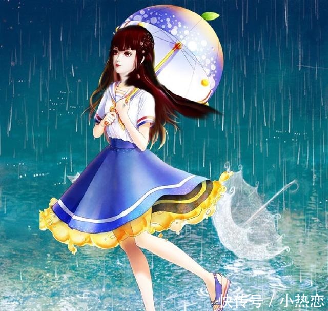 公主|叶罗丽小花伞下的公主们，冰公主很淑女，王默像雨中的小精灵