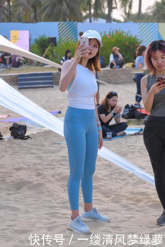 运动裤|修身运动裤,时尚又青春,搭配背心动感十足