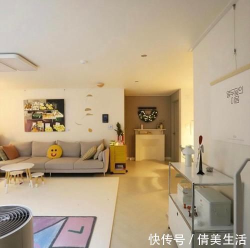 孩子|日本夫妇80㎡小公寓，客厅改造成孩子的游玩区，面积不大，却很暖