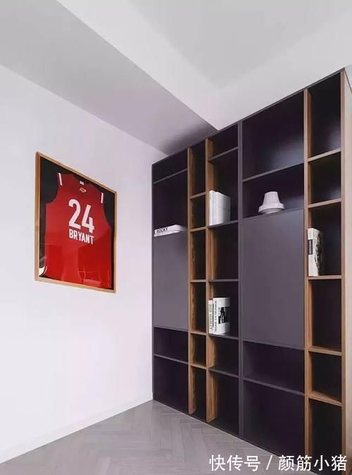 背景墙|15万装修110平三房,黑白灰经典配色,打造现代新居室