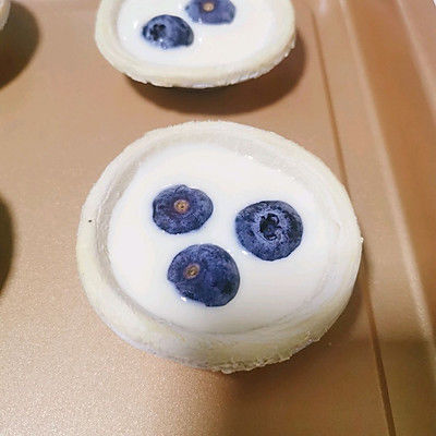 爆浆蓝莓蛋挞